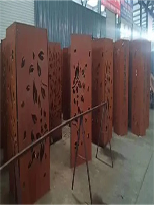 黄石：耐候钢板6Φ厚钢板造型各地区价格表-天津万盛钢铁
